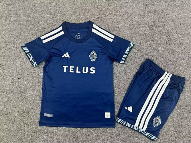 26-27 Vancouver Home Kids Cheap Soccer Jerseys