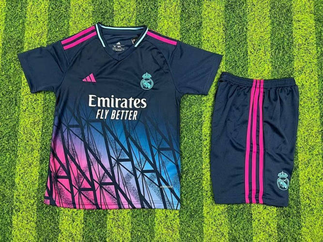 26-27 Real Madrid Special Kids Cheap Soccer Jerseys