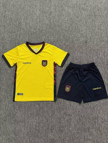 26-27 Ecuador Home Kids Cheap Soccer Jerseys