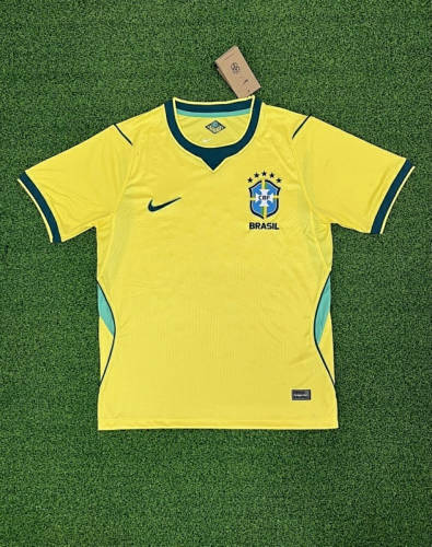 26-27 Brazil Home Cheap Soccer Jerseys