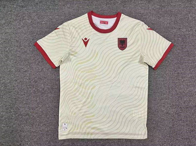 2026 Republic of Albania Away Cheap Soccer Jerseys 