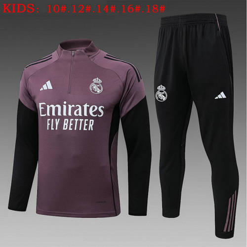 26-27 Real Madrid Kids Long Sleeve tracksuit