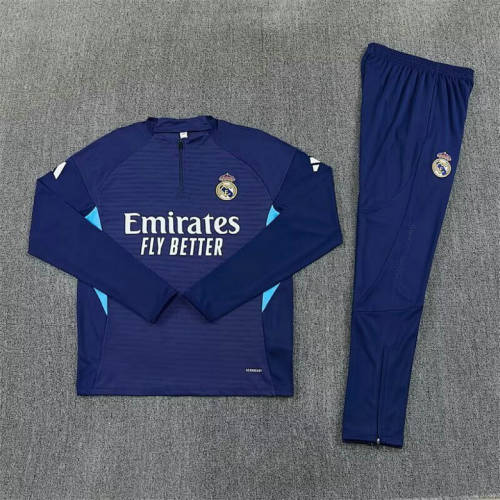 25-26 Real Madrid Long sleeves Training Soccer Suit