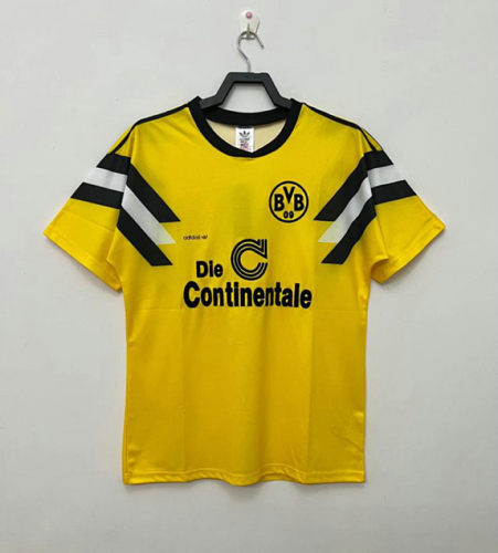 1989 Dortmund Home Retro Soccer Jerseys 