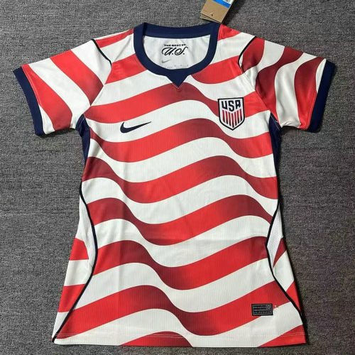 26-27 USA Home Women Cheap Soccer Jerseys
