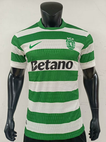 25-26 Sporting Lisbon Home Player Version Cheap Soccer Jerseys