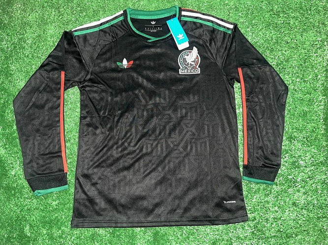 2026 Mexico Third Long Sleeve Cheap Soccer Jerseys