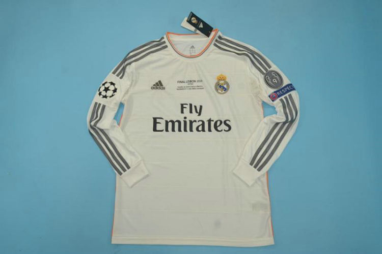 R-eal Ma-drid Home long sleeves 13-14