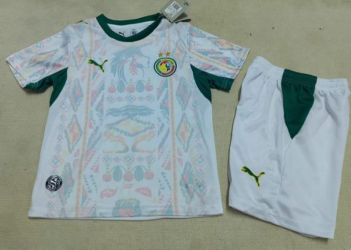 26-27 Senegal Home Kids Cheap Soccer Jerseys