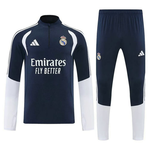 26-27 Real Madrid Long sleeves Training Soccer Suit