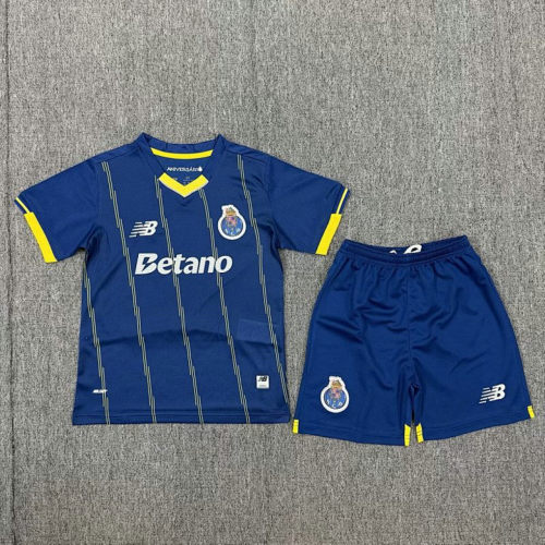 25-26 Porto Fourth Kids Cheap Soccer Jerseys