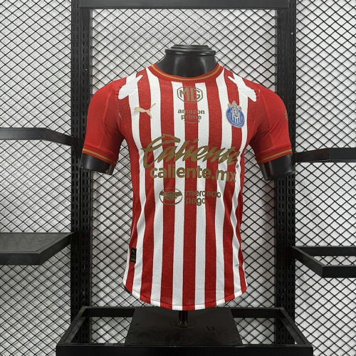 26-27 Chivas Home Player Version Cheap Soccer Jerseys