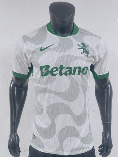 25-26 Sporting Lisbon Away Player Version Cheap Soccer Jerseys