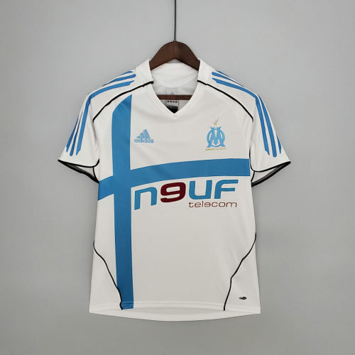 2005-06 Marseille Home Retro Soccer Jerseys