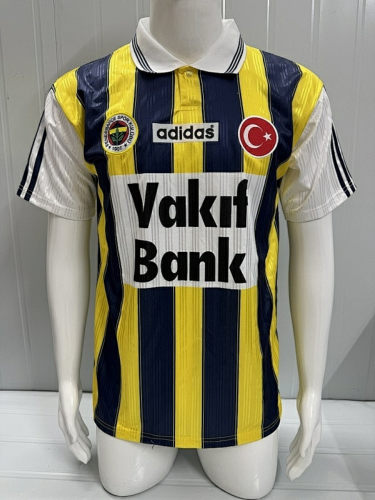 96-97 Fenerbahce Home Retro Cheap Soccer Jerseys