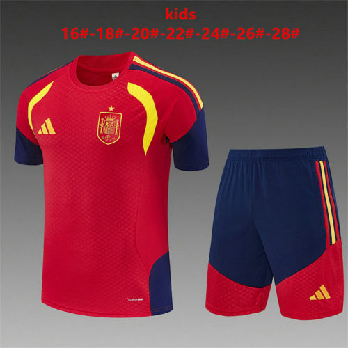 2026 Spain Kids Training Soccer Suit 