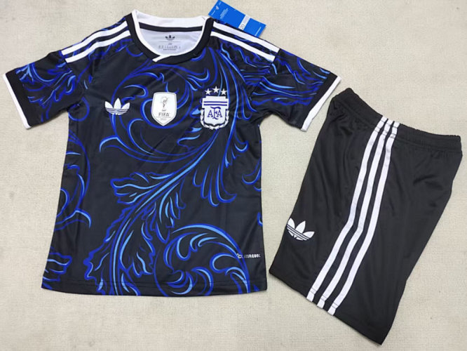 2026 Argentina Away Kids Cheap Soccer Jerseys