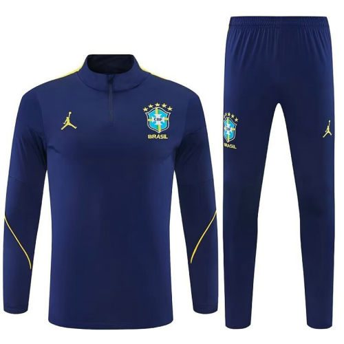 26-27 Brazil Long sleeves Training Soccer Suit