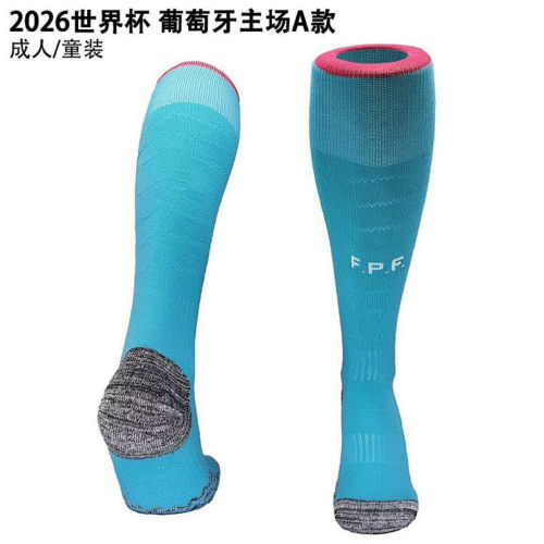 2026 Portugal Home Socks 