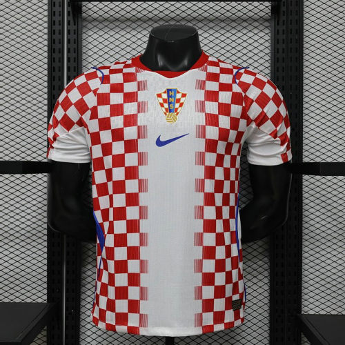 26-27 Croatia Home Player Version Cheap Soccer Jerseys