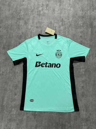 25-26 Sporting Lisbon Cheap Soccer Jerseys 
