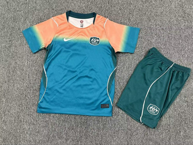 26-27 Australia Away Kids Cheap Soccer Jerseys 