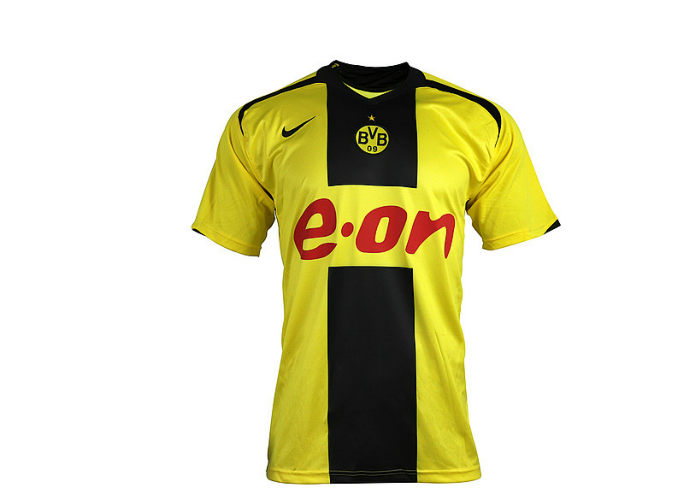 05-06 Dortmund Home Retro Soccer Jerseys 