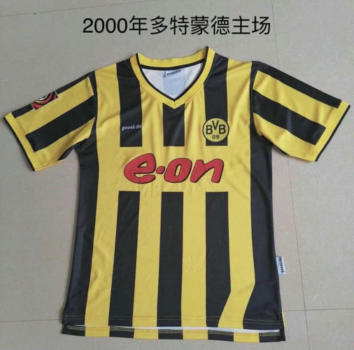 2000 Dortmund Home Retro Soccer Jerseys