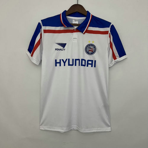 1998 Bahia Retro White Soccer Jerseys