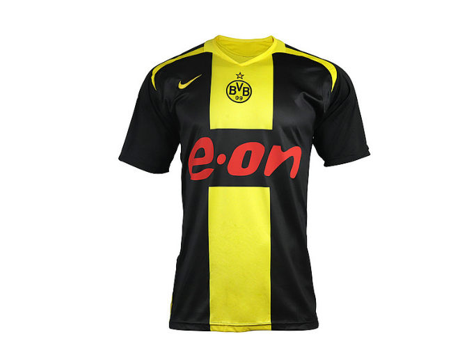 05-06 Dortmund Away Retro Soccer Jerseys