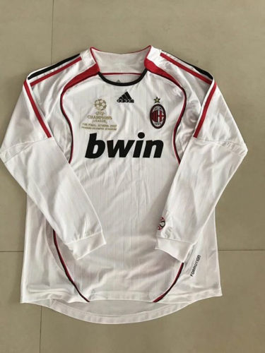 A-C Away white long sleeve 06-07