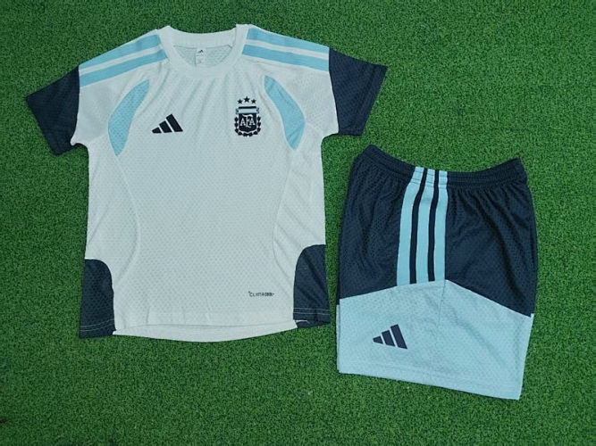 2026 Argentina Kids Training Soccer Suit