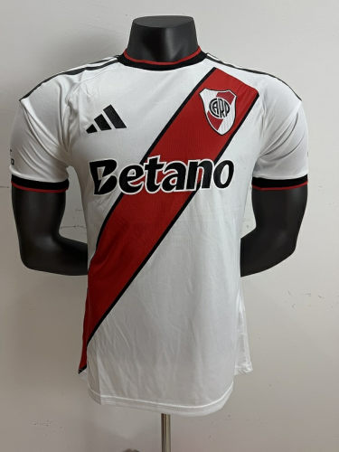 26-27 River Plate Home Player Version Cheap Soccer Jerseys