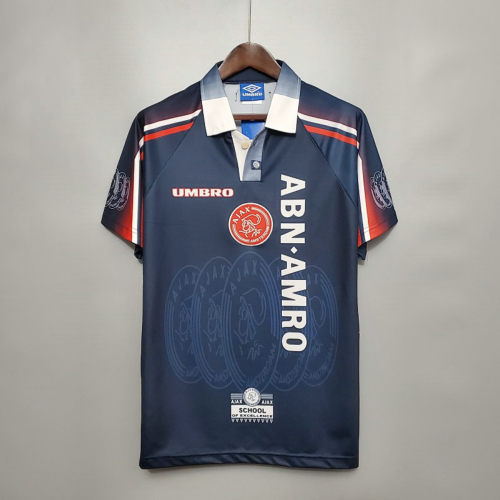 97-98 Ajax Away Retro Soccer Jerseys