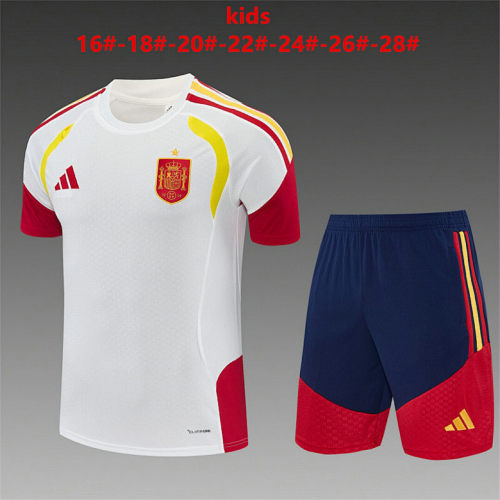 2026 Spain Kids Training Soccer Suit