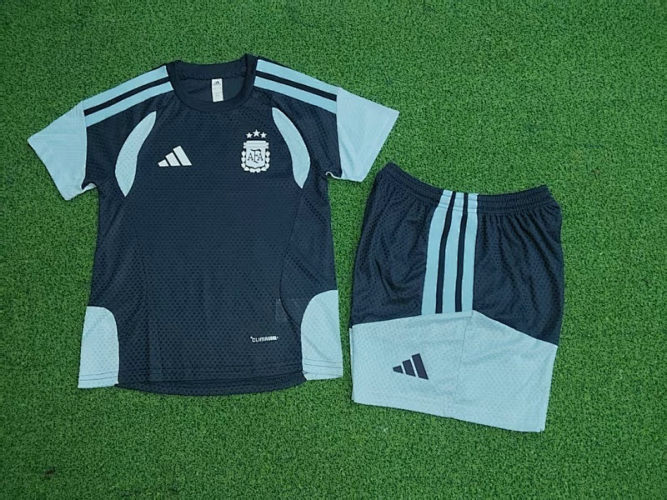 2026 Argentina Kids Training Soccer Suit