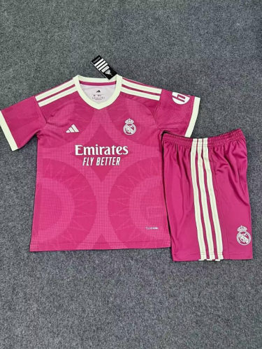 26-27 Real Madrid Third Kids Cheap Soccer Jerseys