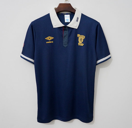 Scotland Home Retro Cheap Soccer Jerseys
