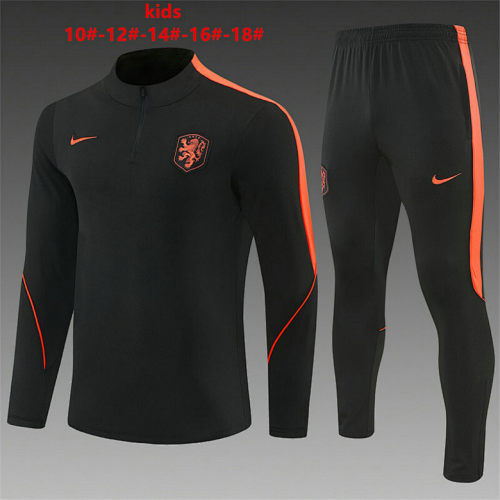 2026 Netherlands Kids Long Sleeve tracksuit