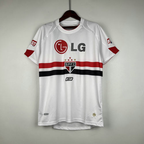 07-08 Sao Paulo Home Retro Soccer Jerseys