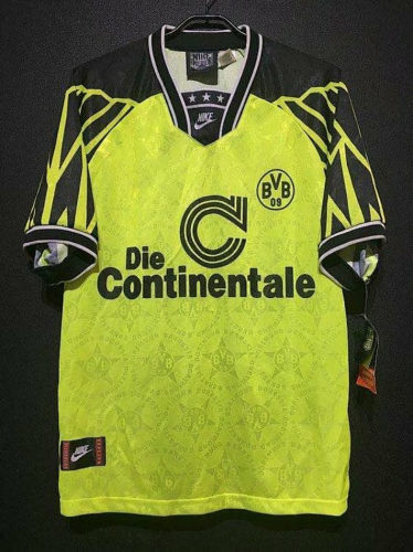 94-95 Borussia Dortmund Home Retro Soccer Jerseys