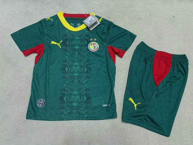 26-27 Senegal Away Kids Cheap Soccer Jerseys 