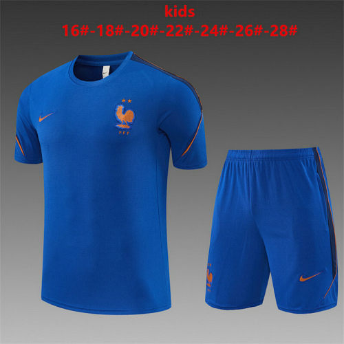 2026 France Kids Training Soccer Suit