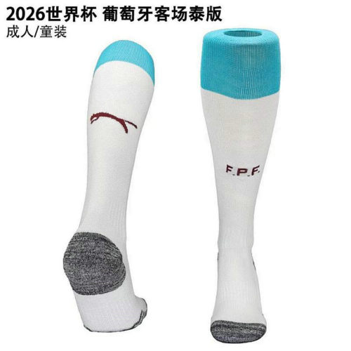 2026 Portugal Away Socks 