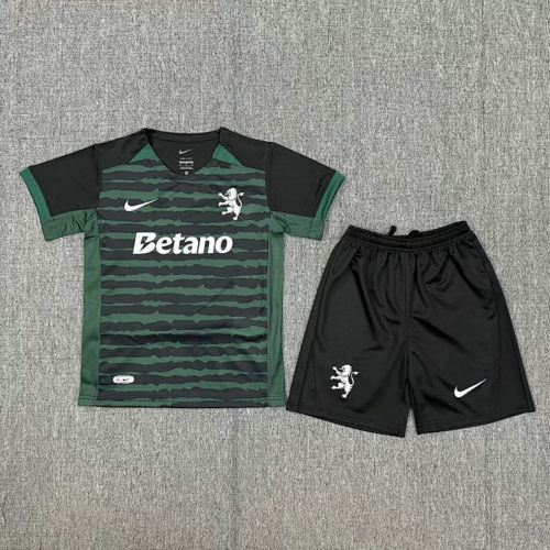 25-26 Sporting Lisbon Special Kids Cheap Soccer Jerseys
