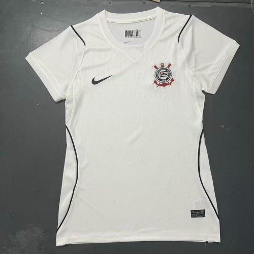 26-27 Corinthians Home Women Cheap Soccer Jerseys