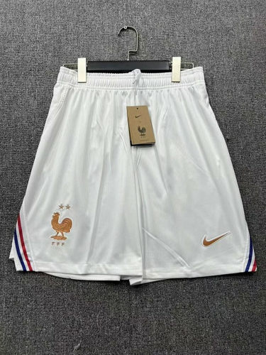 26-27 France Home Soccer Shorts