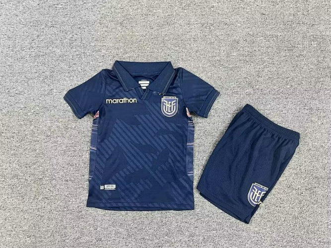26-27 Ecuador Away Kids Cheap Soccer Jerseys 