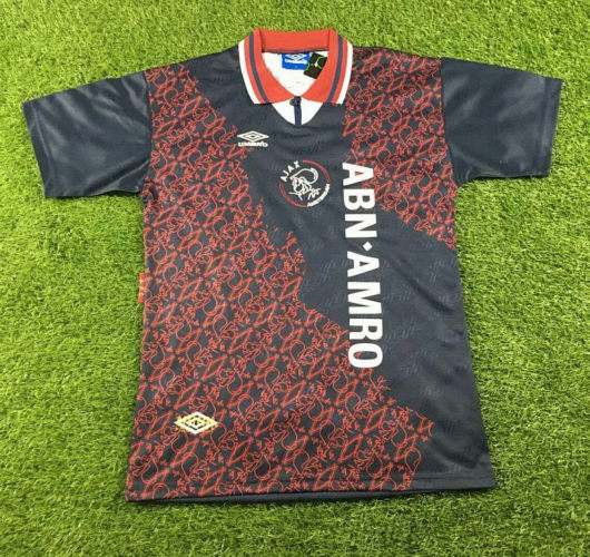 94-95 Ajax Away Retro Soccer Jerseys 