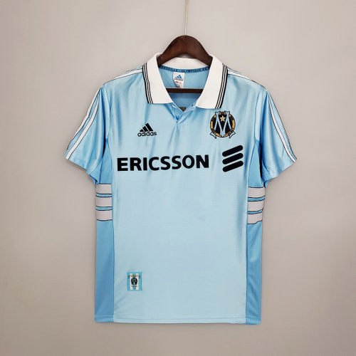 1998-99 Marseille Away Retro Soccer Jerseys 